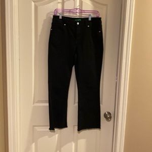 Dip black jeans